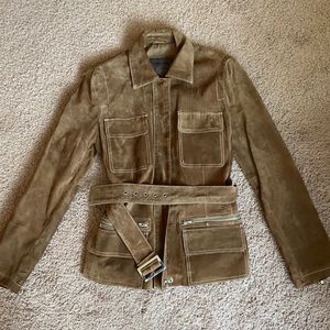 Brown Suede Jacket